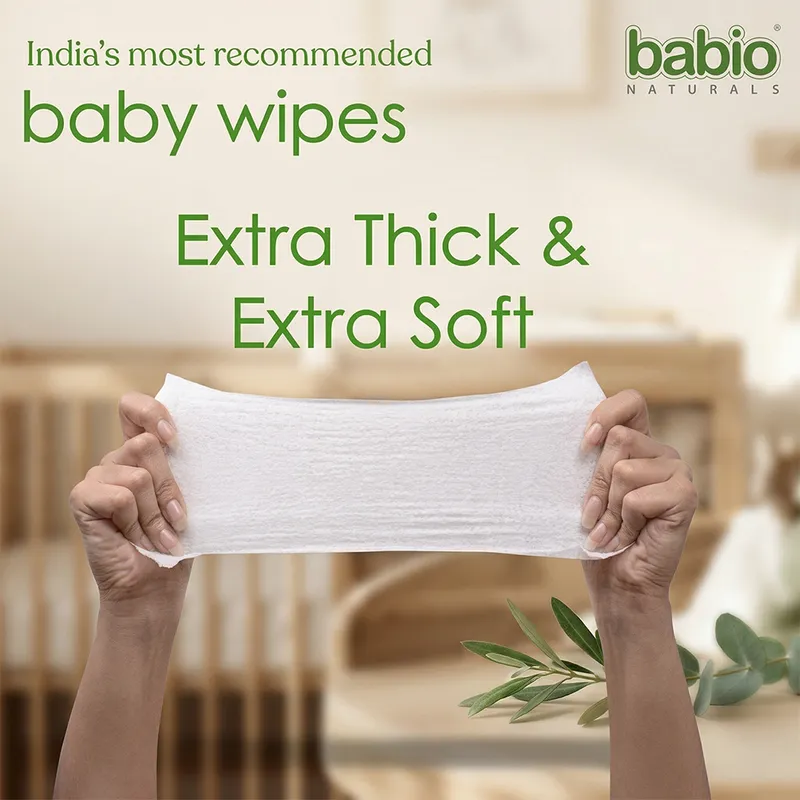Premium Baby Wipes with Vitamin E | Extra Thick & Soft | Gentle Skin Care | 72 Pulls Pack (Pack of 9)