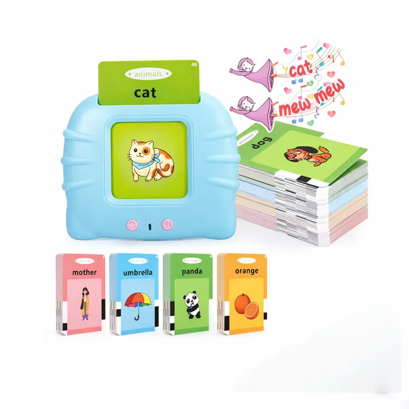 Talking Flash Cards for Kids with Reader Machine | 224 Sight Words Learning Toy